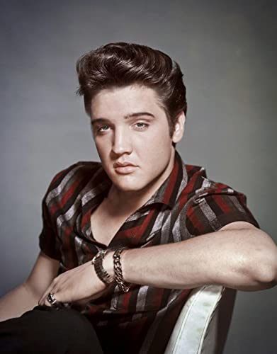 Elvis Portrait Tin Sign - Nostalgic Vintage Metal Wall Decor - Made in USA