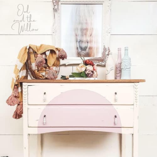 All-in-One Mineral Paint | Dixie Belle Silk | Endless Shore | Off-White All-in-One Water Based Primer + Topcoat | Durable Furniture Paint | Low Reflective Finish
