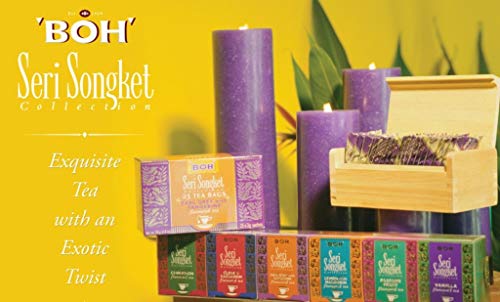BOH Seri Songket Lemon Mandarin Black Tea, 60 Total Tea Bags