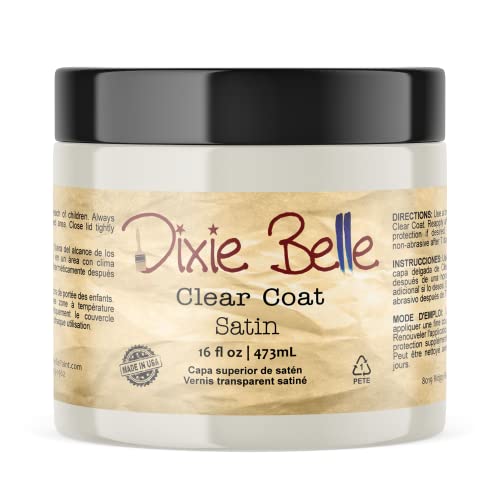 Dixie Belle Paint Company | Clear Coat | Polyacrylic Topcoat | Chalk-Friendly Furniture Paint Finish | Made in the USA