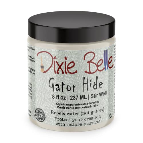 Dixie Belle Paint Company | Gator Hide | Non-Yellowing Polyacrylic Topcoat Paint | Resistant Finish for DIY Projects | Made in USA