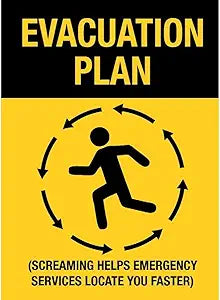 Evacuation plan Magnet