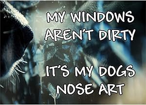Dog Nose Art Magnet