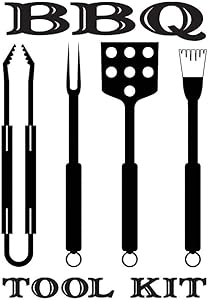 BBQ Tool Kit Magnet