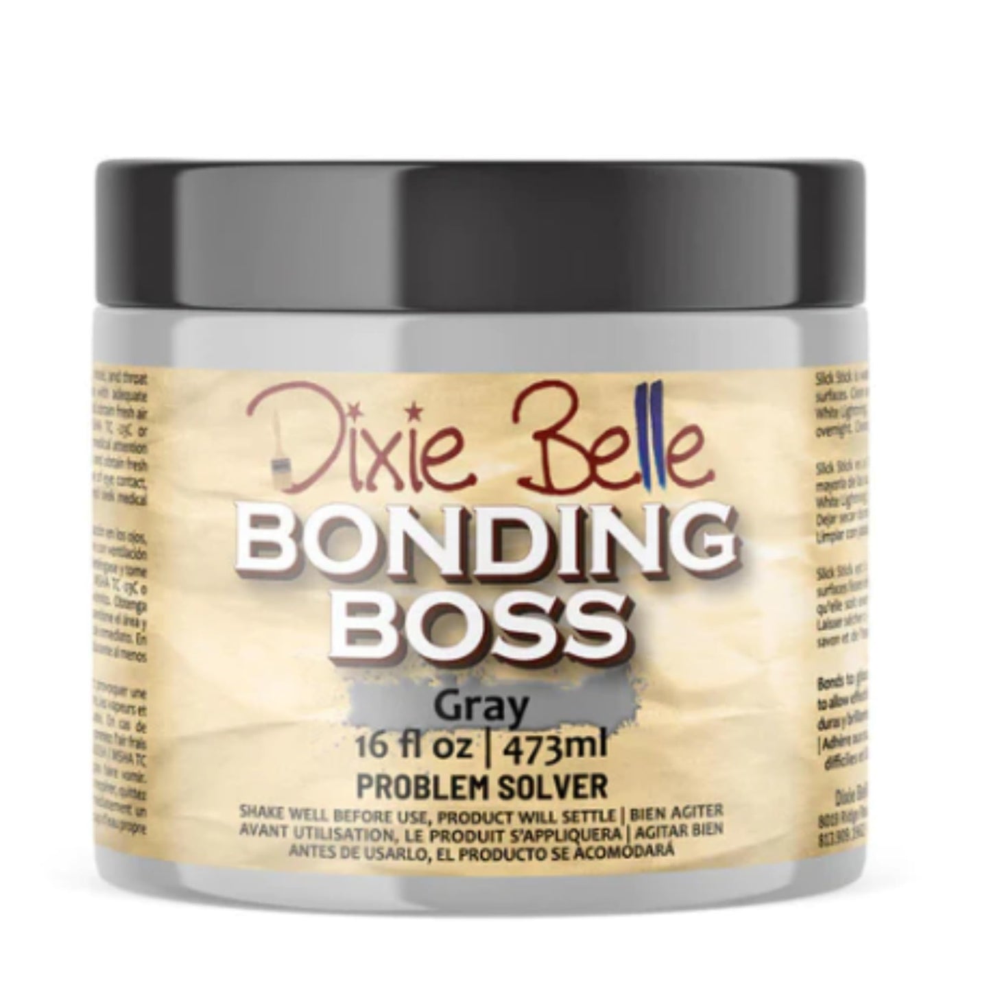 Dixie Belle Bonding BOSS Paint Primer | Problem Solver Paint Primer | Paint Base to Block Odor, Stains, Bleed Through | Made in the USA