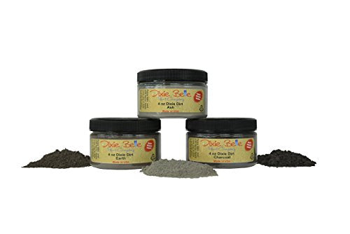 Dixie Belle Dixie Dirt | Earth (4 oz) | Brown Powder Pigment for DIY | Depth Product for DIY Projects | Made in the USA