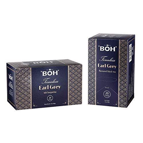 BOH Classic Earl Grey Black Tea, 40 Total Tea Bags