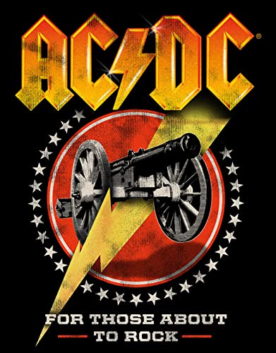 AC/DC Rock Tin Sign - Nostalgic Vintage Metal Wall Decor - Made in USA