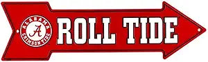 Alabama Roll Tide Arrow Sign SA25005 20"x5.75"