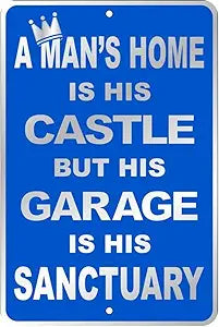 Man's Castle Small Parking Signs SPSMC
