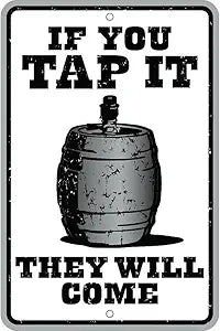 Tap It They Will Come Small Parking Signs SMTAP