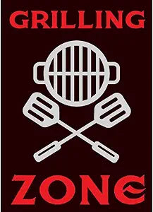 Grilling Zone Magnet