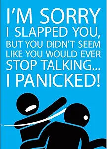 Sorry I Slapped You Magnet