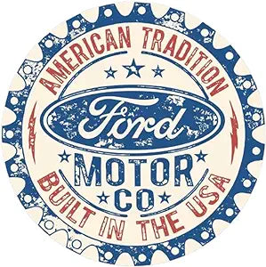 FORD - Built in USA SR2396 Round Sign