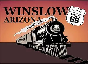 66 AZ Train - Winslow Magnet