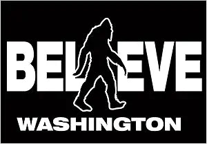 Big Foot Believe Washington Magnet Magnet
