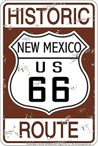 66 Historic New Mexico Small Parking Signs SPSR6HN