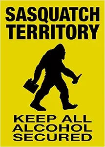 Sasquatch Territory Magnet