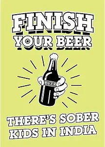 Finish Your Beer Magnet