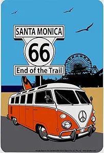 66 Santa Monica Small Parking Signs S4CR64