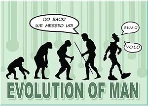 Evolution Mess Magnet Magnet