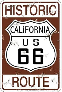 66 Historic California Small Parking Signs SPSR6HC