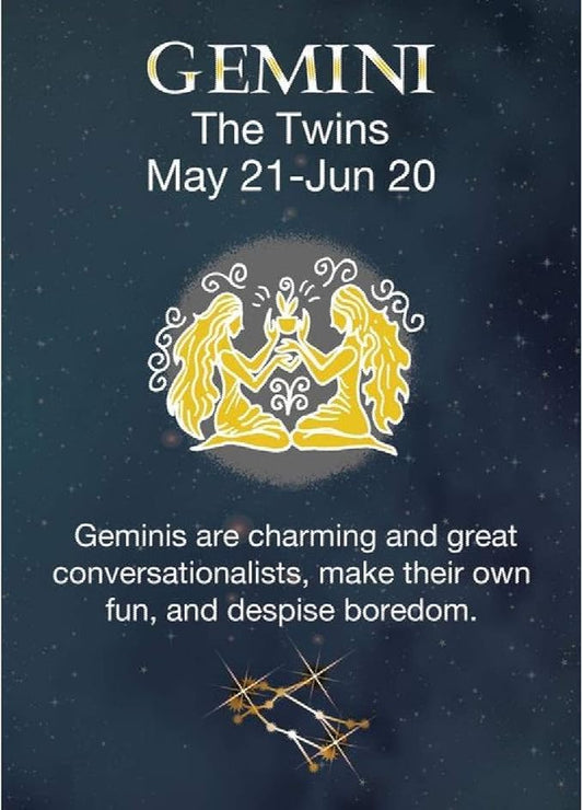 Gemini Zodiac Magnet
