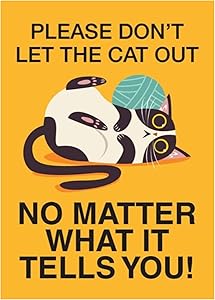 Don't Let the Cat Magnet