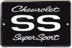 Chevy Super Sport Small Parking Signs SPSACS
