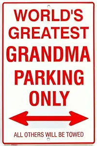 Grandma Small Parking Signs SPSGMA
