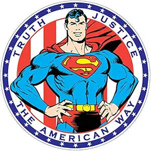 Superman - Truth SR2335 Round Sign