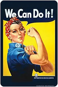 We Can Do It Small Parking Signs S4CW