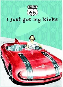 66 Got My Kicks Magnet Magnet