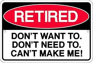 Retired Small Parking Signs SMR2