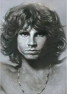 Jim Morrison Portrait Magnet
