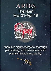 Aries Zodiac Magnet
