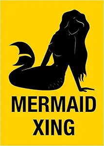 Mermaid Xing Magnet