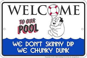 Chunky Dunk Small Parking Signs SMCD