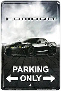 Chevy Camaro Parking Small Parking Signs S4CAC