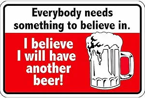 Have Another Beer Small Parking Signs SPSBR10
