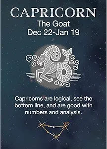 Capricorn Zodiac Magnet