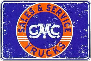 GMC Truck Sales Small Parking Signs SPSAGS