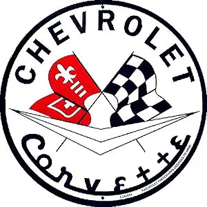 Chevy Corvette Racing 12" SRACC Round Sign