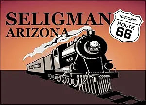 66 AZ Train - Seligman Magnet