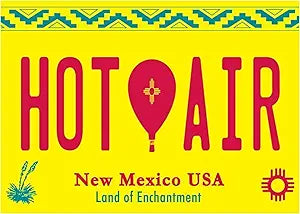New Mexico Hot Air Magnet