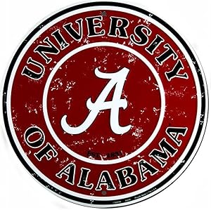 Alabama A 12" SRCAL Round Sign