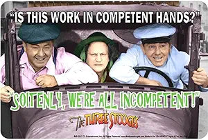 3 Stooges - Incompetent Small Parking Signs S4C3C