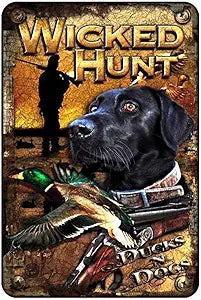 Wicked Hunt Small Parking Signs S4S2114