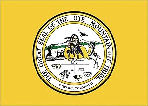 Ute Mountain Ute Tribe Flag Magnet