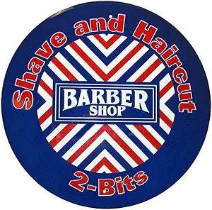 Barber Shop  12" SRHS Round Sign